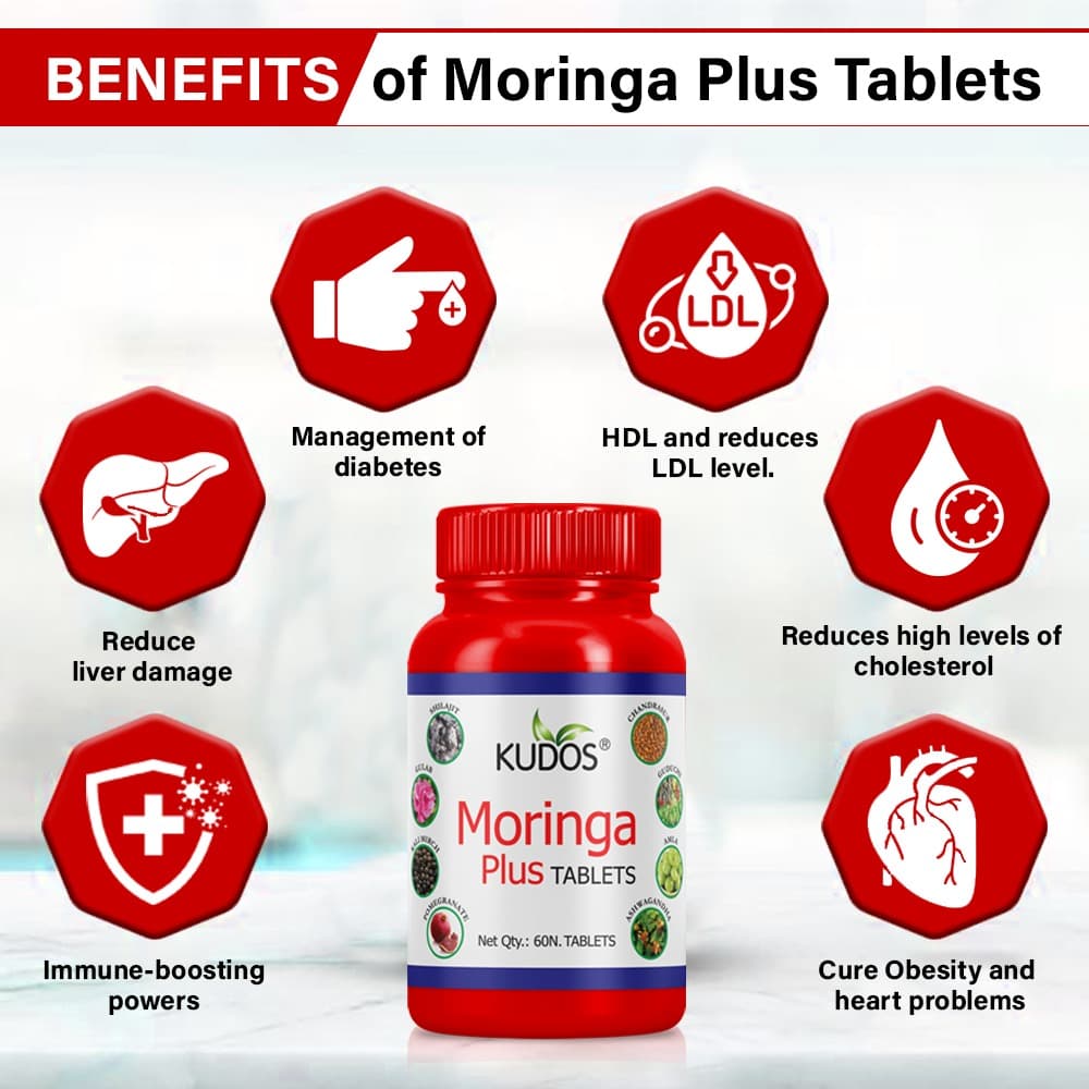 Moringa Plus Tablets β 60 Tablets 4